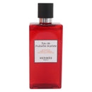 HERMES Eau de Barbe Ecarlatte Gift Set Handkerchief Cotton Beige Auth 167972-2
