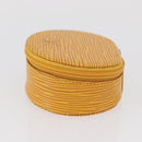 LOUIS VUITTON Epi Ecrin Bijoux8 Jewelry Box Yellow M48229 LV Auth 167974-4
