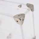 LOUIS VUITTON Monogram Love Message Mini Trunk Plastic Clear M99079 Auth 167975-11