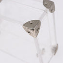 LOUIS VUITTON Monogram Love Message Mini Trunk Plastic Clear M99079 Auth 167975-13