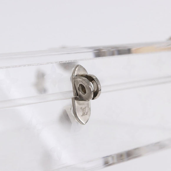 LOUIS VUITTON Monogram Love Message Mini Trunk Plastic Clear M99079 Auth 167975