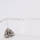 LOUIS VUITTON Monogram Love Message Mini Trunk Plastic Clear M99079 Auth 167975-19
