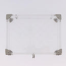 LOUIS VUITTON Monogram Love Message Mini Trunk Plastic Clear M99079 Auth 167975-9