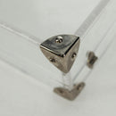 LOUIS VUITTON Monogram Love Message Mini Trunk Plastic Clear M99079 Auth 167975V-15