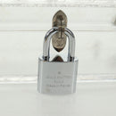 LOUIS VUITTON Monogram Love Message Mini Trunk Plastic Clear M99079 Auth 167975V-18