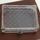 LOUIS VUITTON Monogram Love Message Mini Trunk Plastic Clear M99079 Auth 167975V-8