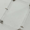 LOUIS VUITTON Monogram Love Message Mini Trunk Plastic Clear M99079 Auth 167975V-19