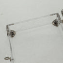 LOUIS VUITTON Monogram Love Message Mini Trunk Plastic Clear M99079 Auth 167975V-22