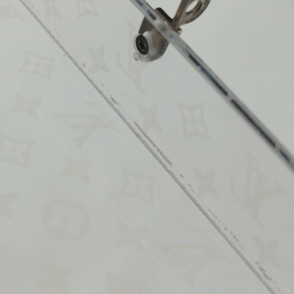LOUIS VUITTON Monogram Love Message Mini Trunk Plastic Clear M99079 Auth 167975V