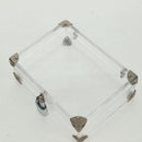 LOUIS VUITTON Monogram Love Message Mini Trunk Plastic Clear M99079 Auth 167975V-5