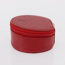 LOUIS VUITTON Epi Ecrin Bijou 8 Jewelry Box Red M48227 LV Auth 167976V-4