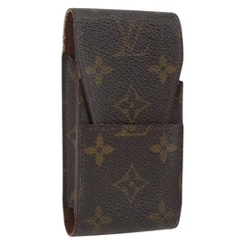 LOUIS VUITTON Monogram Etui Cigarette Case M63024 LV Auth 167978