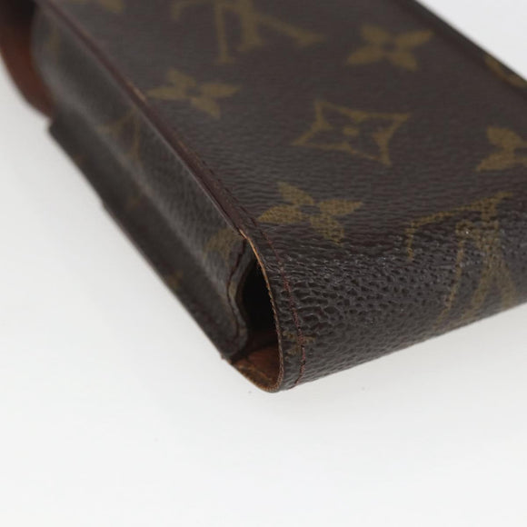 LOUIS VUITTON Monogram Etui Cigarette Case M63024 LV Auth 167978