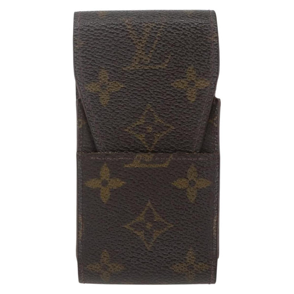 LOUIS VUITTON Monogram Etui Cigarette Case M63024 LV Auth 167978