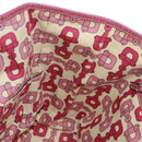 GUCCI GG Canvas Sherry Line Tote Bag Beige Gold 137396 Auth 167995V-19