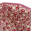 GUCCI GG Canvas Sherry Line Tote Bag Beige Gold 137396 Auth 167995V-20