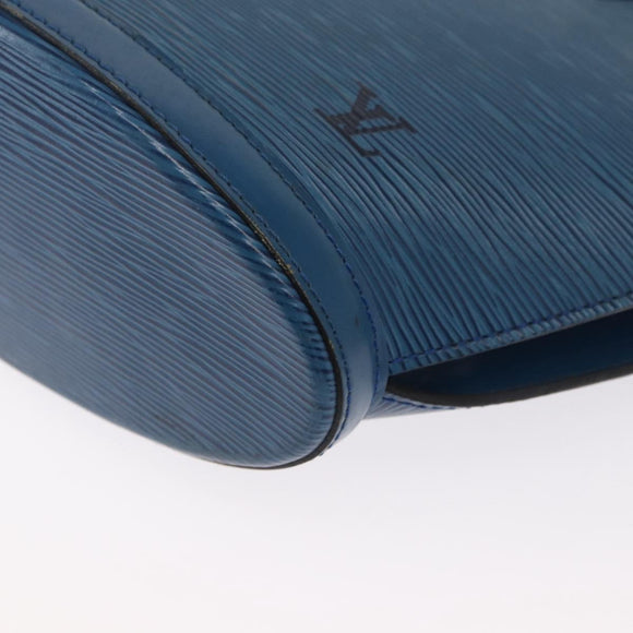 LOUIS VUITTON Epi Saint Jacques Shoulder Bag Blue M52275 LV Auth 167997