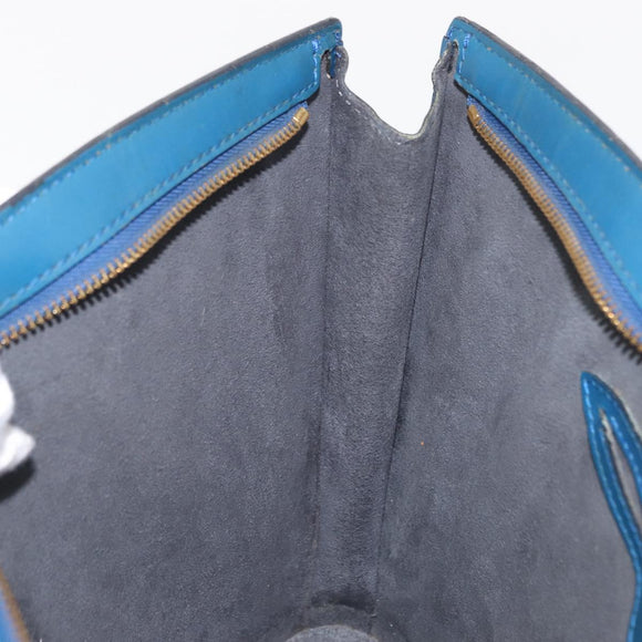 LOUIS VUITTON Epi Saint Jacques Shoulder Bag Blue M52275 LV Auth 167997