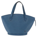 LOUIS VUITTON Epi Saint Jacques Shoulder Bag Blue M52275 LV Auth 167997-13
