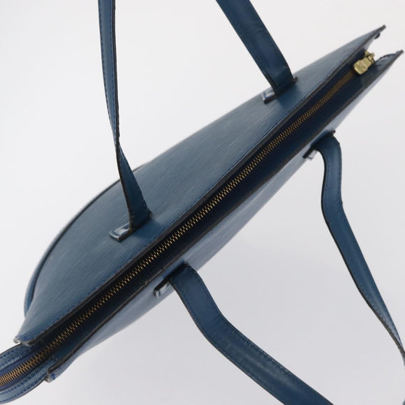 LOUIS VUITTON Epi Saint Jacques Shoulder Bag Blue M52275 LV Auth 167997