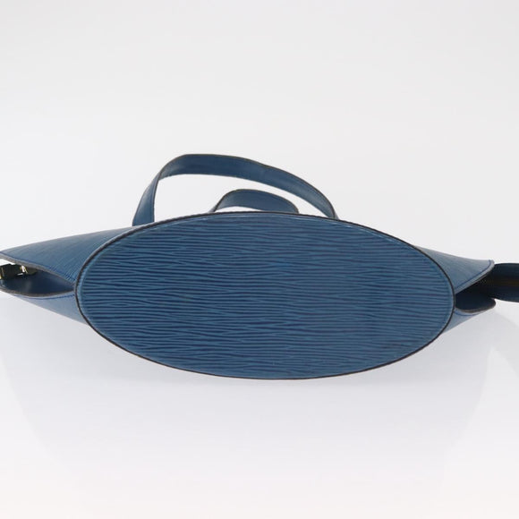 LOUIS VUITTON Epi Saint Jacques Shoulder Bag Blue M52275 LV Auth 167997