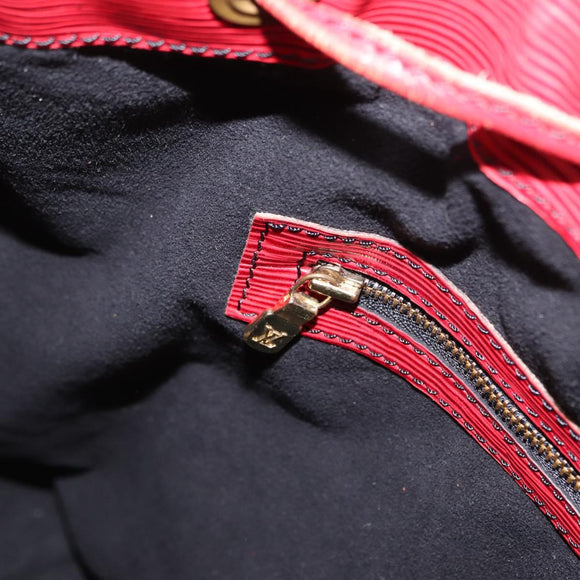 LOUIS VUITTON Epi Noe Shoulder Bag Red M44007 LV Auth 167998