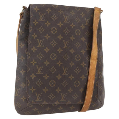 LOUIS VUITTON Monogram Musette Shoulder Bag M51256 LV Auth 168001