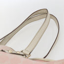 GUCCI GG Canvas Sherry Line Tote Bag Roze Goud kaki 139260 Auth 168002-8