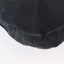 Miu Miu Shoulder Bag Canvas 2way Navy Gold Auth 168005-16