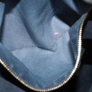 Miu Miu Shoulder Bag Canvas 2way Navy Gold Auth 168005-23