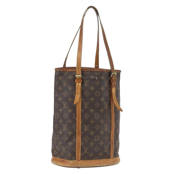 LOUIS VUITTON Monogram Bucket GM Schoudertas M42236 LV Auth 168011