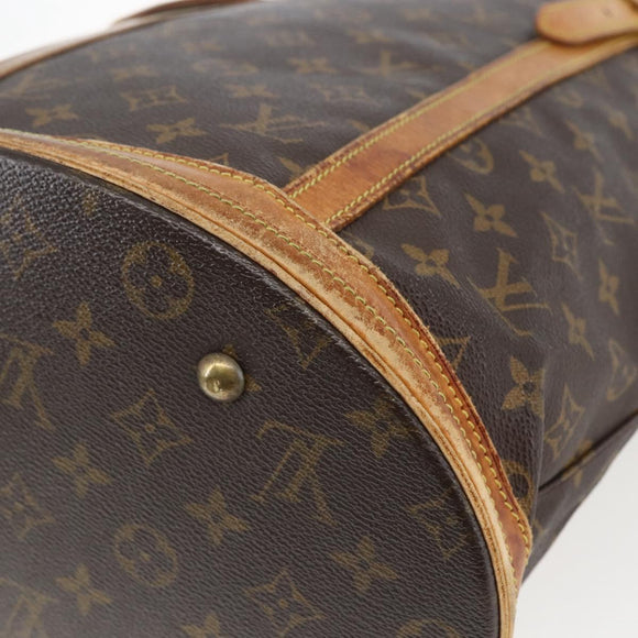 LOUIS VUITTON Monogram Bucket GM Schoudertas M42236 LV Auth 168011
