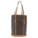 LOUIS VUITTON Monogram Bucket GM Schoudertas M42236 LV Auth 168011-13