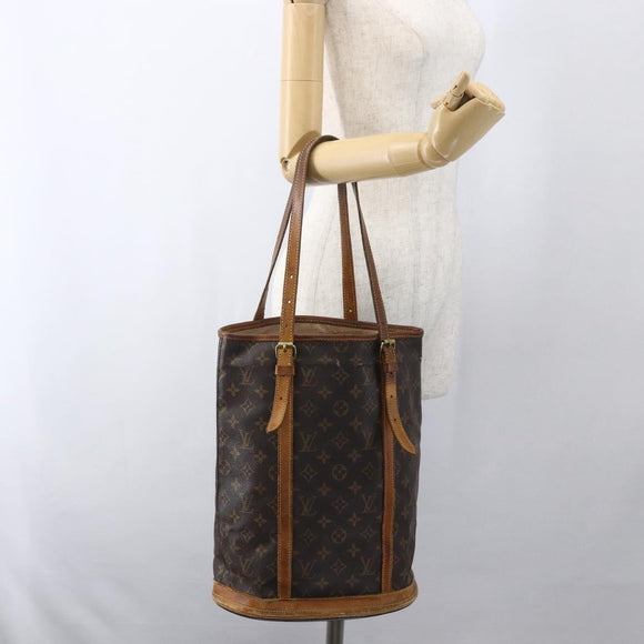 LOUIS VUITTON Monogram Bucket GM Schoudertas M42236 LV Auth 168011