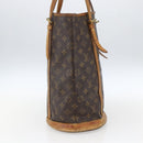 LOUIS VUITTON Monogram Bucket GM Schoudertas M42236 LV Auth 168011-3