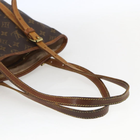 LOUIS VUITTON Monogram Bucket GM Schoudertas M42236 LV Auth 168011