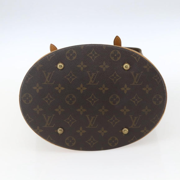 LOUIS VUITTON Monogram Bucket GM Schoudertas M42236 LV Auth 168011