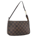 LOUIS VUITTON Damier Ebene Pochette Accessoires Pouch N41206 LV Auth 168013-1