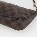 LOUIS VUITTON Damier Ebene Pochette Accessoires Pouch N41206 LV Auth 168013-14