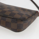 LOUIS VUITTON Damier Ebene Pochette Accessoires Pouch N41206 LV Auth 168013-16