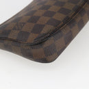 LOUIS VUITTON Damier Ebene Pochette Accessoires Pouch N41206 LV Auth 168013-17