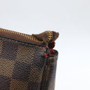 LOUIS VUITTON Damier Ebene Pochette Accessoires Pouch N41206 LV Auth 168013-9