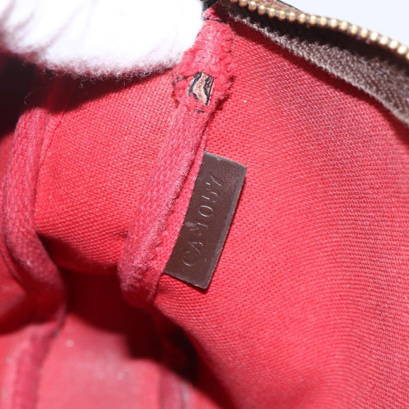 LOUIS VUITTON Damier Ebene Pochette Accessoires Pouch N41206 LV Auth 168013