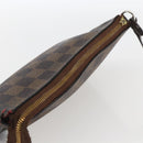 LOUIS VUITTON Damier Ebene Pochette Accessoires Pouch N41206 LV Auth 168013-6