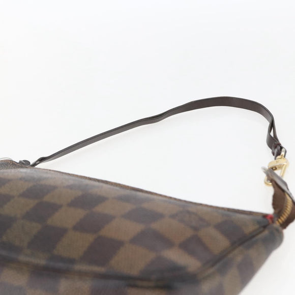 LOUIS VUITTON Damier Ebene Pochette Accessoires Pouch N41206 LV Auth 168013
