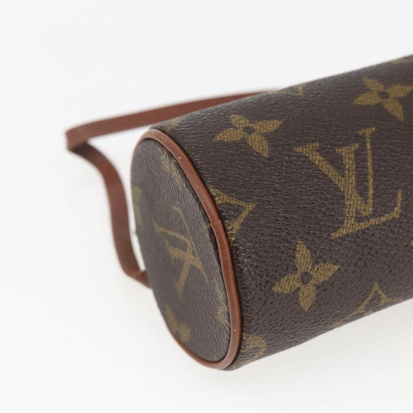 LOUIS VUITTON Monogram Papillon Pouch LV Auth 168023