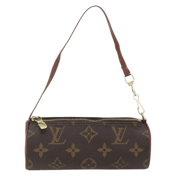 LOUIS VUITTON Monogram Papillon Pouch LV Auth 168023