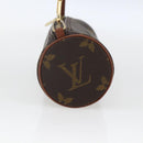 LOUIS VUITTON Monogram Papillon Pouch LV Auth 168023-4