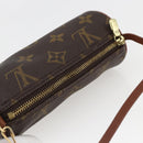 LOUIS VUITTON Monogram Papillon Pouch LV Auth 168023-6