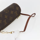 LOUIS VUITTON Monogram Papillon Pouch LV Auth 168023-7